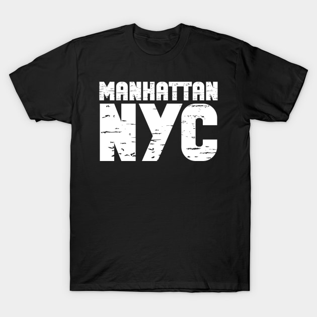 Manhattan T-Shirt by colorsplash